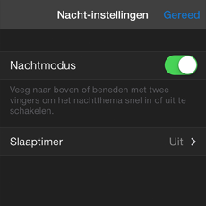 Nachtfuncties